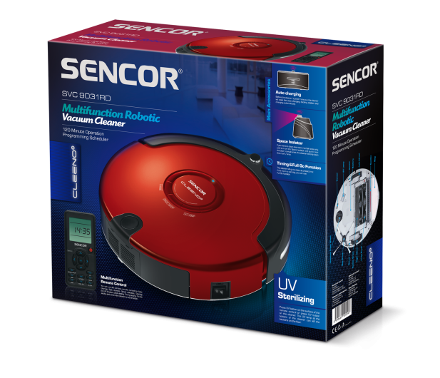 Sencor ROBOT SPRZATAJĄCY SVC 9031RD ### - 1387236 - zdjęcie 2